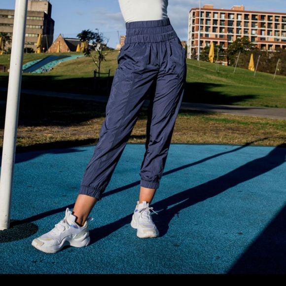 FP Movement by Free People Pants - NWT Free People Movement The Way Home Joggers in Deep Sea Navy, Size Small